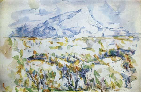 Paul Cezanne La Montagne Sainte-Victoire